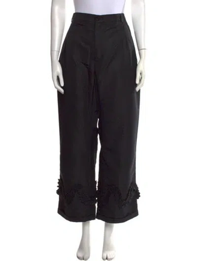 Pre-owned Sky High Farm Wide Leg Pants W/ Tags In Black