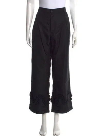 Pre-owned Sky High Farm Wide Leg Pants W/ Tags In Black