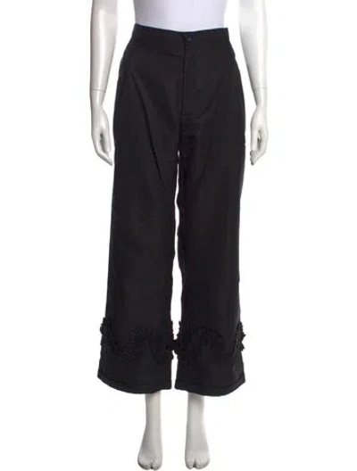 Pre-owned Sky High Farm Wide Leg Pants W/ Tags In Black