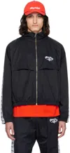 Sky High Farm Workwear Black Zip Track Jacket In Black