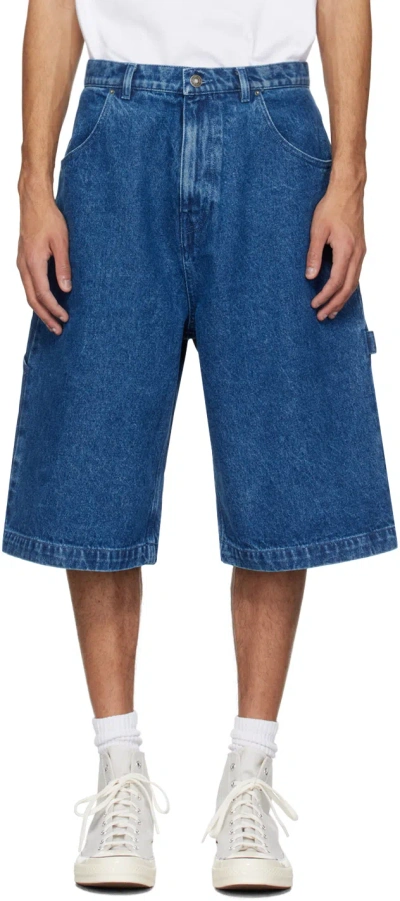 Sky High Farm Workwear Blue Perennial Denim Shorts