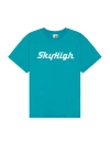 Sky High Farm Workwear Sky High Farm Man T-shirt Turquoise Size Xl Organic Cotton In Teal