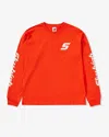 Sky High Farm Workwear Red Print Long Sleeve T-shirt In Red