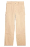 Sky High Farm Workwear Gender Inclusive Canvas Carpenter Pants In Neutral