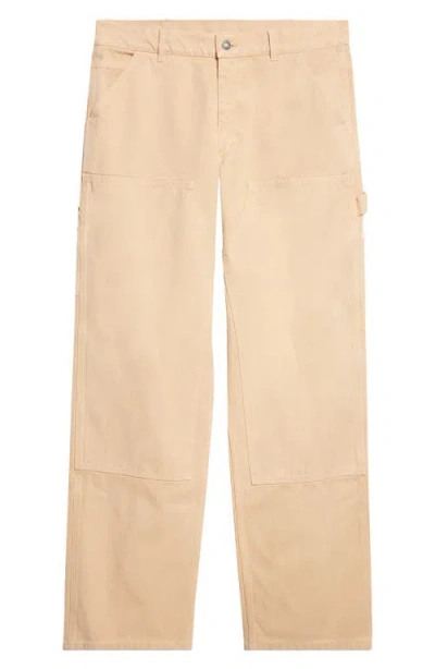 Sky High Farm Workwear Gender Inclusive Canvas Carpenter Pants In Neutral