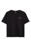 Sky High Farm Workwear Black Mini Strawberry Moon T-shirt In Black