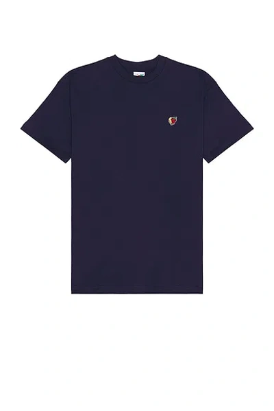 Sky High Farm Workwear Perennial Logo T Shirt In Navy
