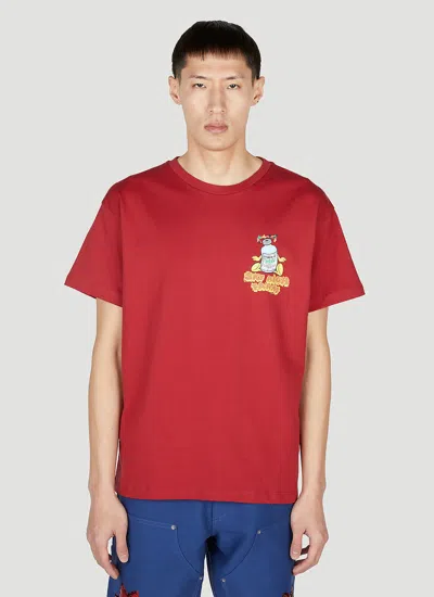 Sky High Farm Workwear Man T-shirt Red Size Xxl Organic Cotton