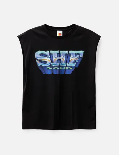 Sky High Farm Workwear Shf Sand Sleeveless T-shirt In Black