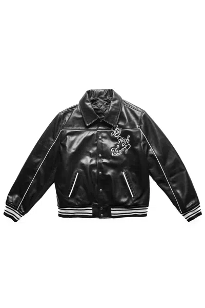 Sky High Farm Workwear Sky High Entertainment Leather Jacket Black