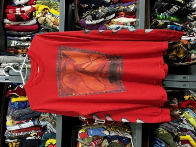 Pre-owned Sky High Farm Workwear Sky High Farm Art Long Sleeve Shirt Size L In Red