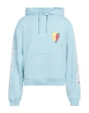 Sky High Farm Workwear Sky High Farm Man Sweatshirt Sky Blue Size M Recycled Cotton, Organic Cotton In Blue