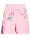 Sky High Farm Workwear Sky High Farm Woman Shorts & Bermuda Shorts Pink Size L Cupro In Pink