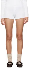 Sky High Farm Workwear White Star Boy Shorts In 1 White