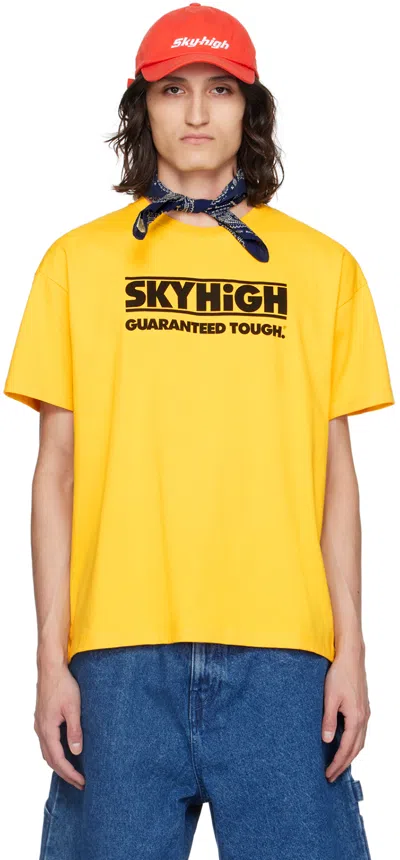 Sky High Farm Workwear Yellow Print T-shirt