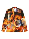 Sky High Farm World Is Burning Shirt In Black