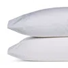 Sky Percale Standard Pillowcase, Pair In White