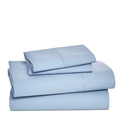 Sky Percale Twin Xl Sheet Set In Blue