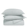 Sky Pickstitch Coverlet Set, Full/queen - Exclusive In Reflection Gray