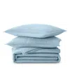 Sky Pickstitch Coverlet Set, Full/queen - Exclusive In Stormy Mist