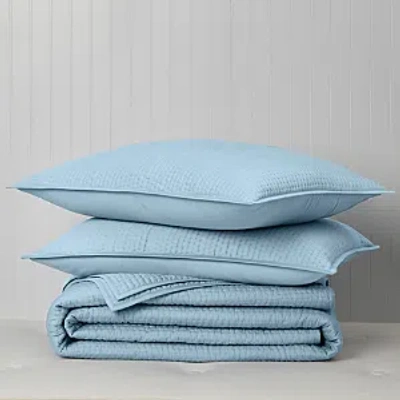 Sky Pickstitch Coverlet Set, King - Exclusive In Stormy Mis