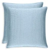 Sky Pickstitch Euro Sham - 100% Exclusive In Stormy Mist