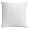 Sky Pickstitch Euro Sham - Exclusive In White