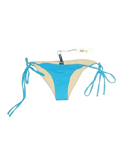 Pre-owned Sky Swimsuit Bottoms In Blue