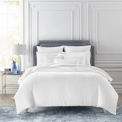 Sky Textured Matelasse Duvet Cover Set, Full/queen - Exclusive In White
