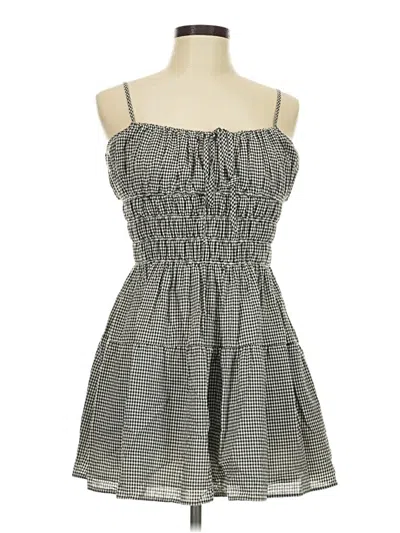 Pre-owned Sky To Moon Casual Dress In Gray