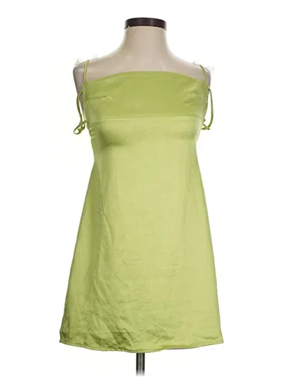 Pre-owned Sky To Moon Casual Dress In Green