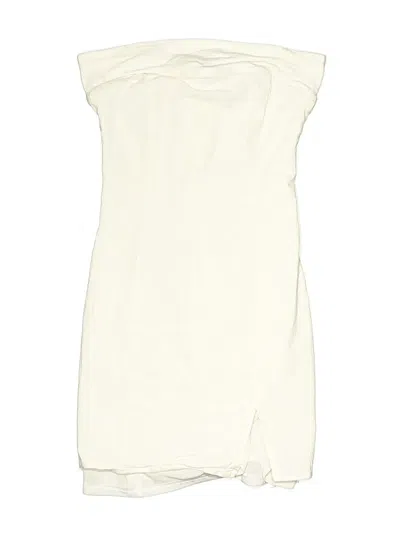 Pre-owned Sky To Moon Casual Dress In White