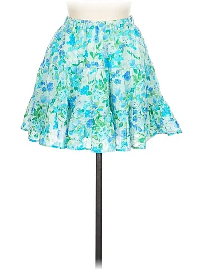 Pre-owned Sky To Moon Casual Skirt In Blue