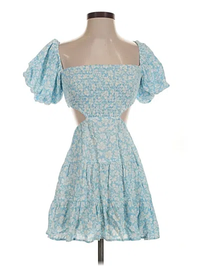 Pre-owned Sky To Moon Cocktail Dress In Blue
