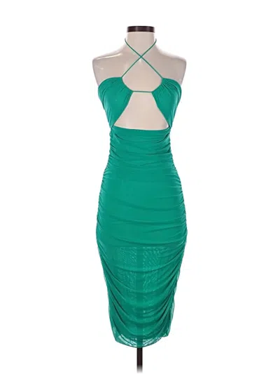 Pre-owned Sky To Moon Cocktail Dress In Green