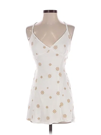 Pre-owned Sky To Moon Cocktail Dress In Ivory