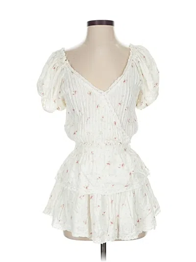 Pre-owned Sky To Moon Cocktail Dress In White