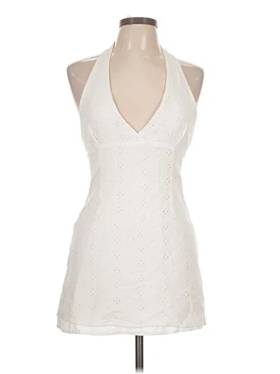 Pre-owned Sky To Moon Cocktail Dress In White