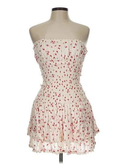 Pre-owned Sky To Moon Cocktail Dress In White