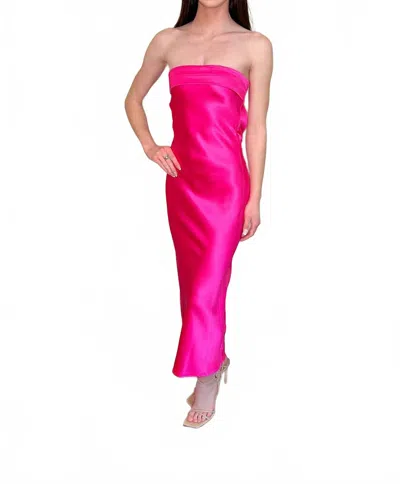 Sky To Moon Pretty Long Dress In Pink