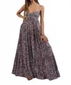 Sky To Moon Rachelle Maxi Dress In Multi In Multi