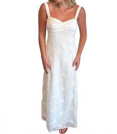 Sky To Moon Serenity Maxi Dress In White
