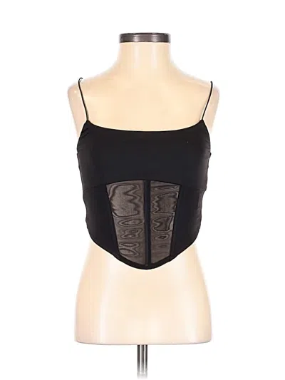 Pre-owned Sky To Moon Sleeveless Blouse In Black