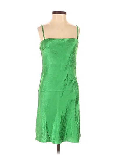 Pre-owned Sky To Moon Sleeveless Top Green Strapless Neckline Tops