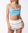 Sky To Moon Under The Stars Top In Desert Blue