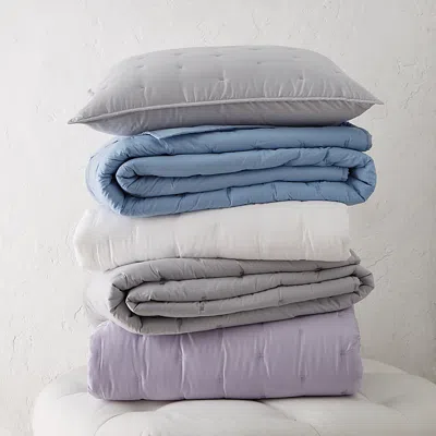 Sky Tufted Quilted Twin Coverlet Set - Exclusive