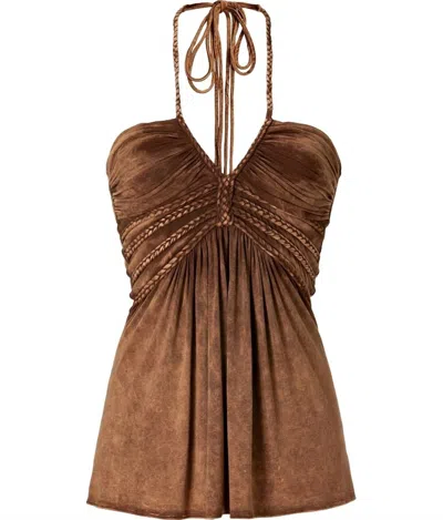 Sky Women's Jailyn Top In Brown