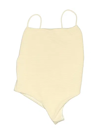 Pre-owned Skye & Staghorn Bodysuit In Yellow