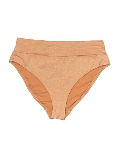 Pre-owned Skye Swimsuit Bottoms In Tan