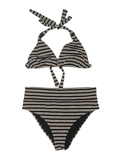 Pre-owned Skye Two Piece Swimsuit In Black